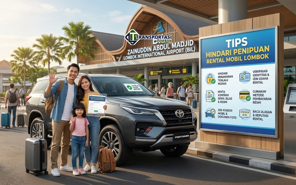 Tips Hindari Penipuan Rental Mobil Lombok