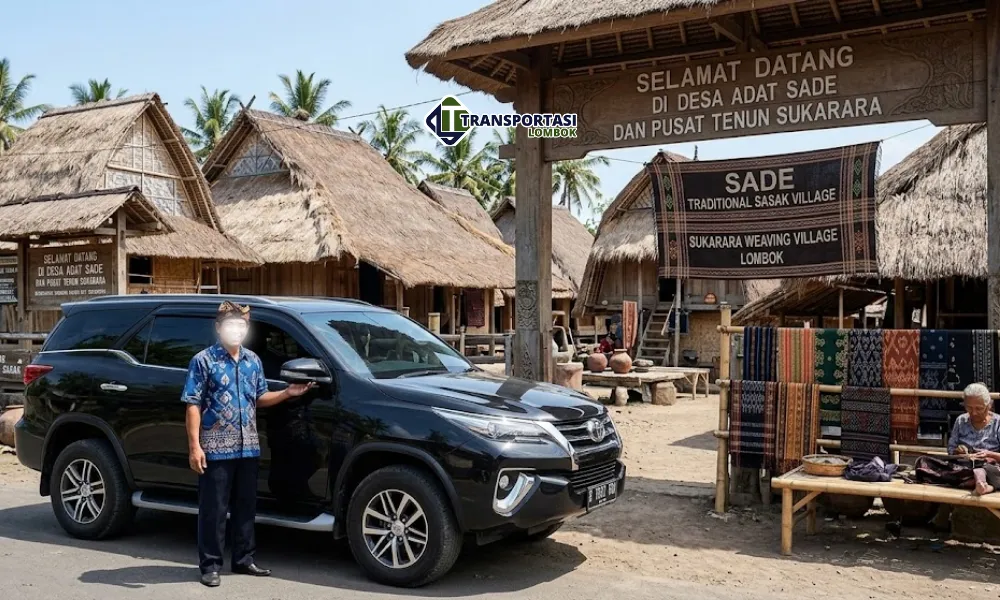Sewa Mobil Lombok Rute Desa Adat Sade dan Sukarara